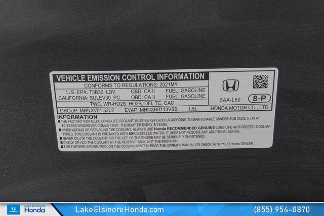 2021 Honda Civic Sedan EX-L