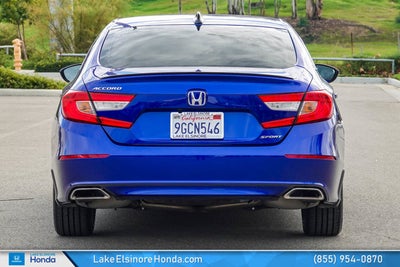 2022 Honda Accord Sedan Sport