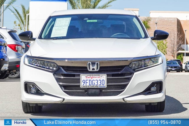2022 Honda Accord Sedan Sport SE