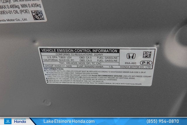 2024 Honda Accord Sedan EX
