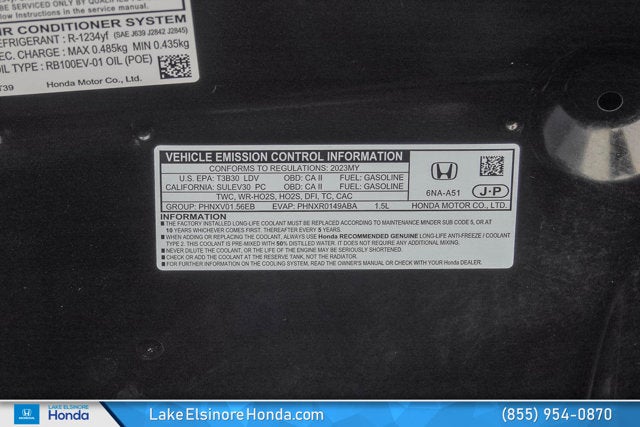 2023 Honda Accord Sedan EX