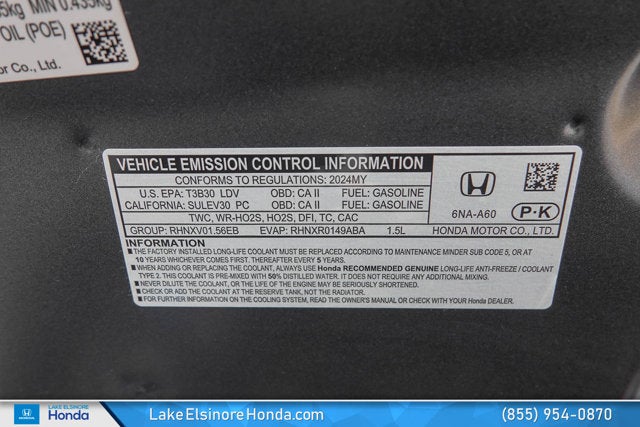 2024 Honda Accord Sedan EX