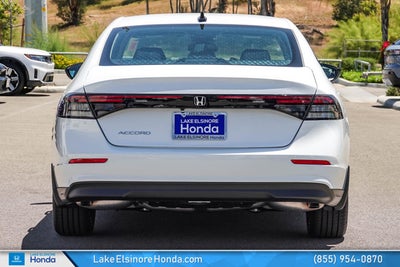 2025 Honda Accord Sedan SE