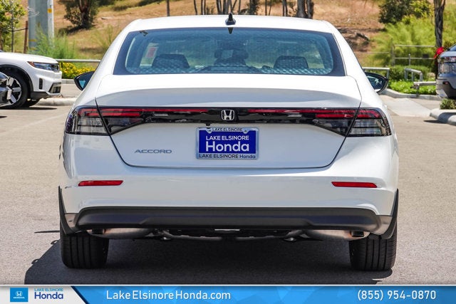 2025 Honda Accord Sedan SE