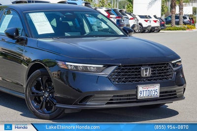 2025 Honda Accord Sedan SE