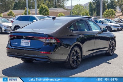 2025 Honda Accord Sedan SE