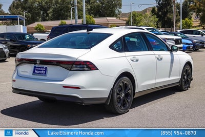 2025 Honda Accord Sedan SE