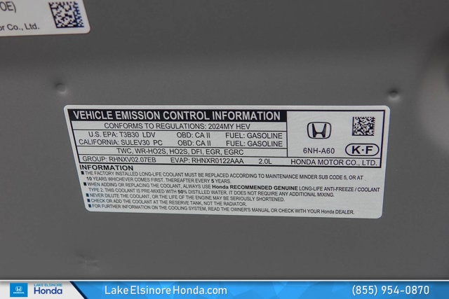 2024 Honda Accord Hybrid Sport