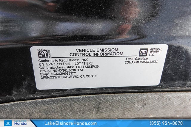 2022 Chevrolet Equinox RS