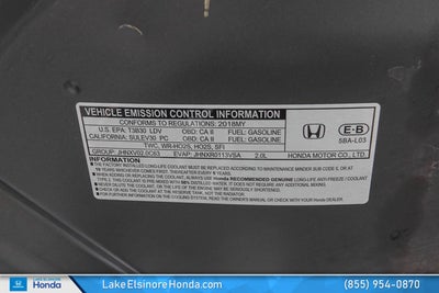 2018 Honda Civic Sedan EX