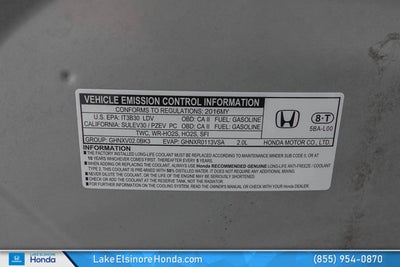 2016 Honda Civic Sedan EX