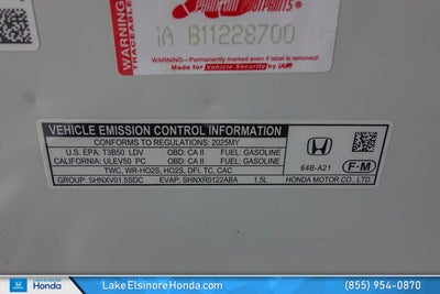 2025 Honda Civic Si Base