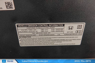 2024 Honda Civic Sedan Sport