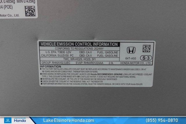 2024 Honda Civic Sedan Sport