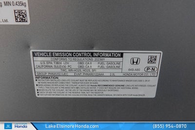 2023 Honda Civic Sedan Sport