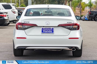 2026 Honda Civic Sedan Sport