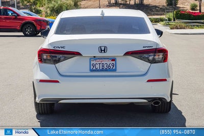 2022 Honda Civic Sedan Sport
