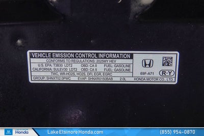 2025 Honda CR-V Hybrid Sport-L