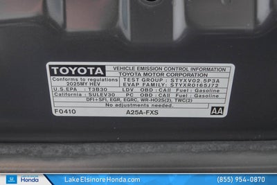 2025 Toyota Camry LE