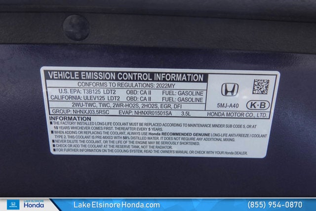 2022 Honda Ridgeline RTL