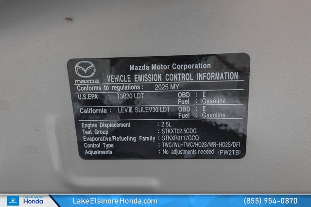 2025 Mazda Mazda CX-5 2.5 S Preferred Package