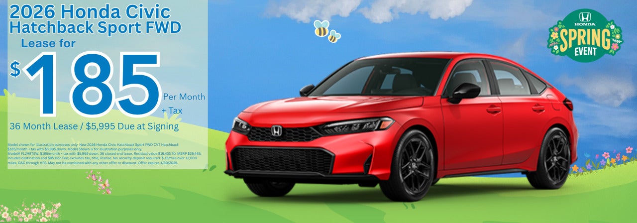 2026 Honda Civic Hatchback Sport FWD