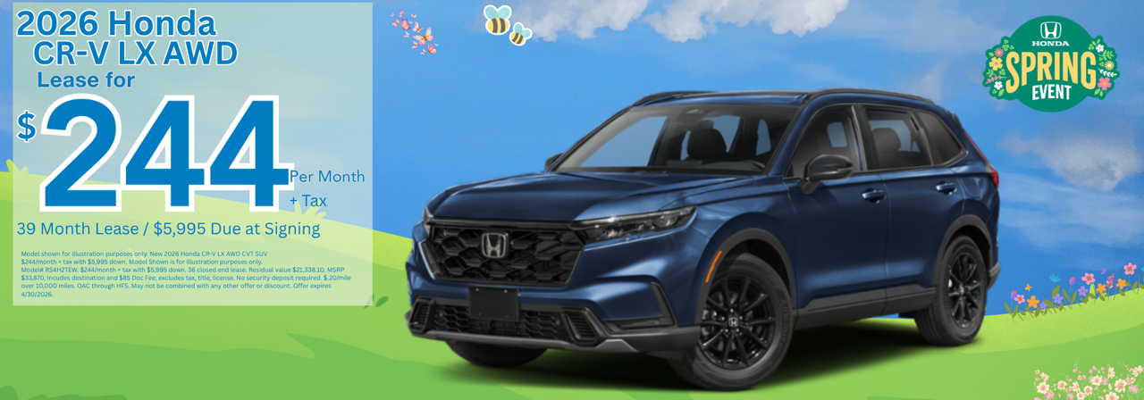 2026 Honda CR-V LX AWD