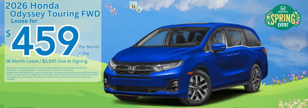 2026 Honda Odyssey Touring