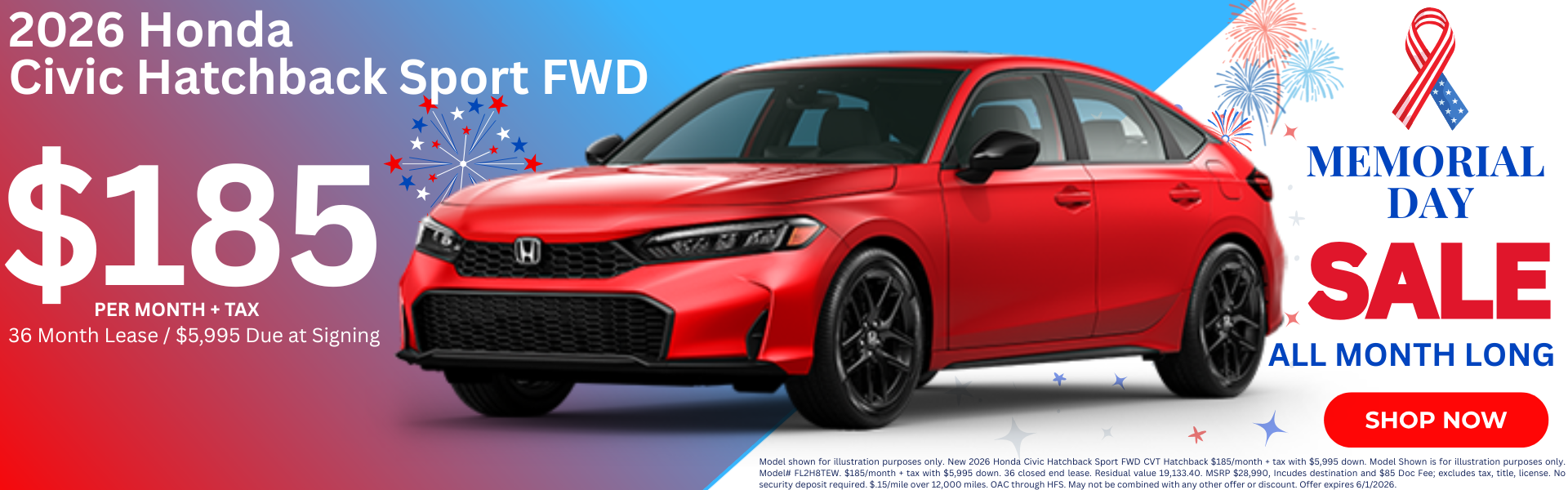 Best Honda Civic Hatchback Lease Deals and Sale Prices in Ri