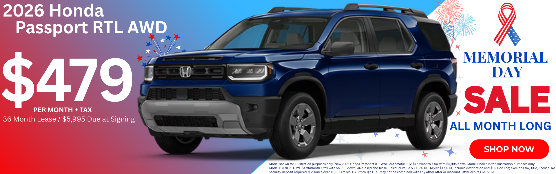 Best Honda Passport Lease Deals and Sale Prices in Riverside
