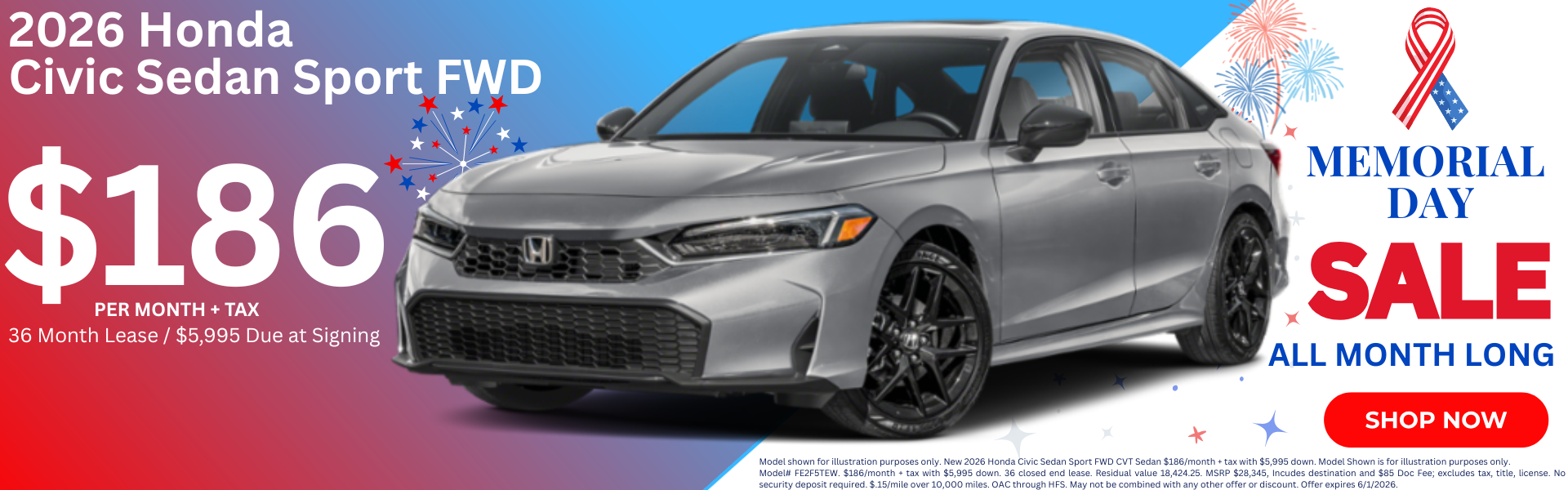 Best Honda Civic Lease Deals and Sale Prices in Riverside Co