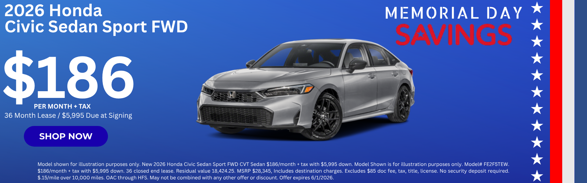 Best Honda Lease Deals in Riverside County CA