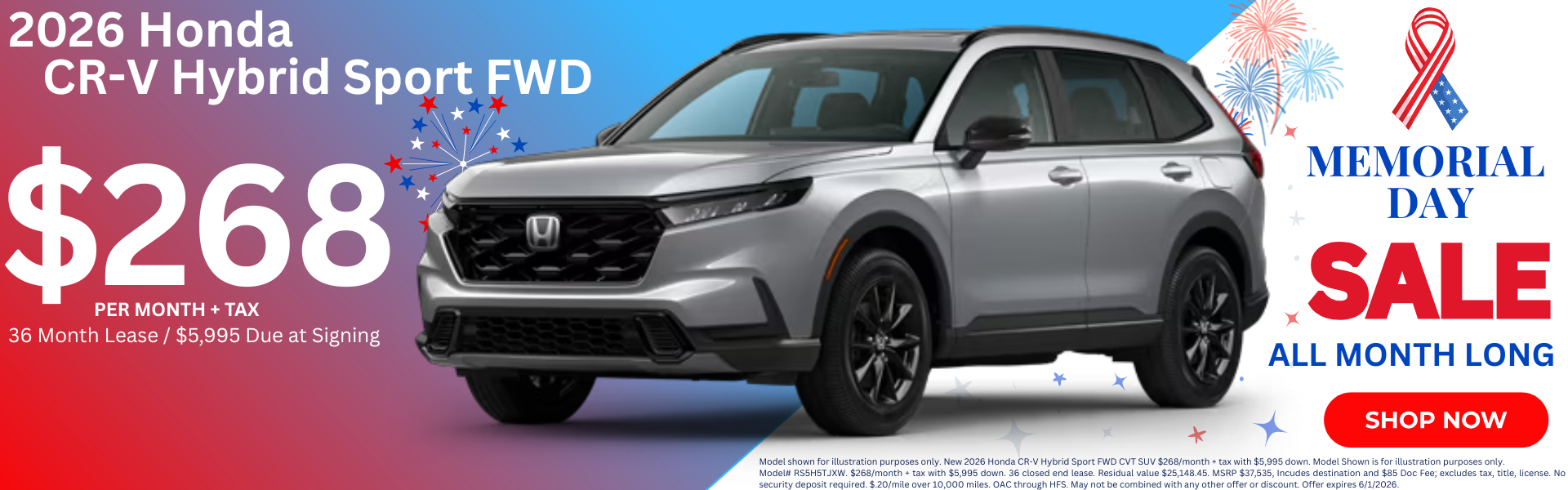Best Honda CR-V Lease Deals and Sale Prices in Riverside Co 
