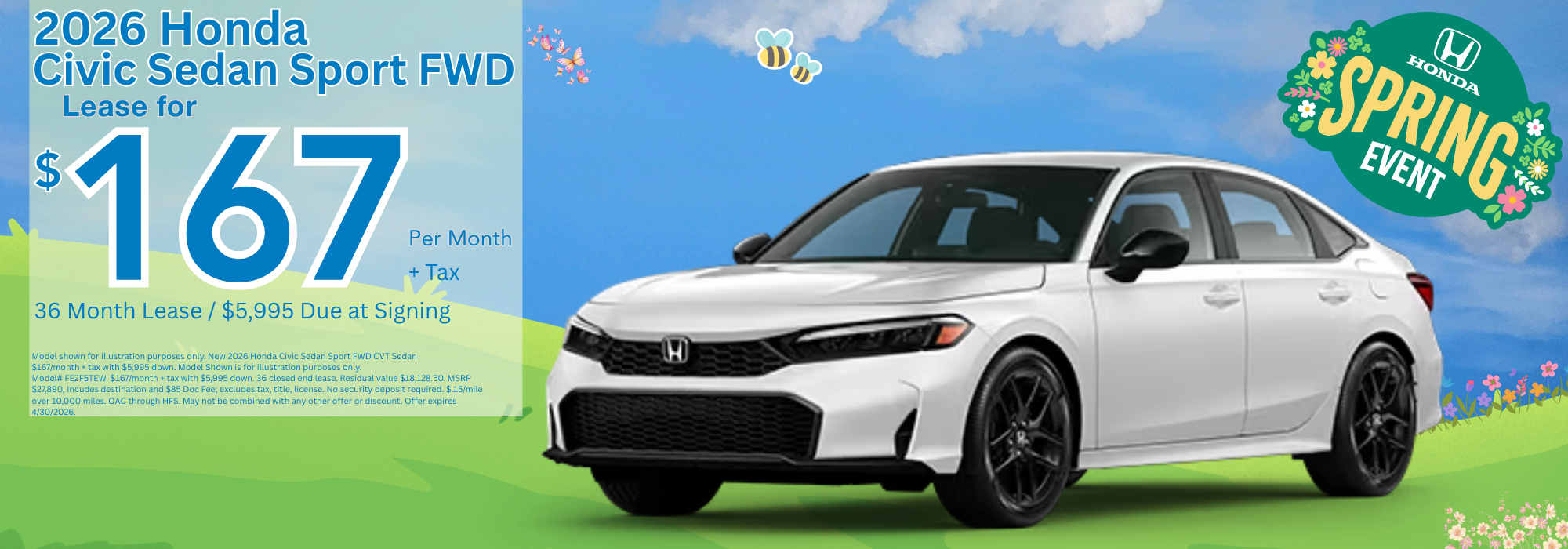 Best Honda Lease Deals and Prices in Riverside County Califo